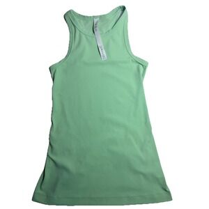 Lululemon Align Waist-Length Racerback Woman Yoga Tank Size 2 Wild Mint